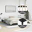 Structure de lit Strath vidaXL, base de lit tapissier en similicuir, sans matelas-1817044515-1817044537