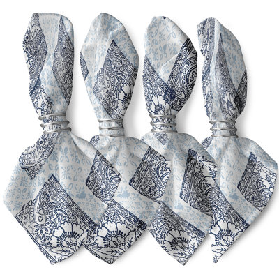 Castleman Polyester Patchwork Square Napkin