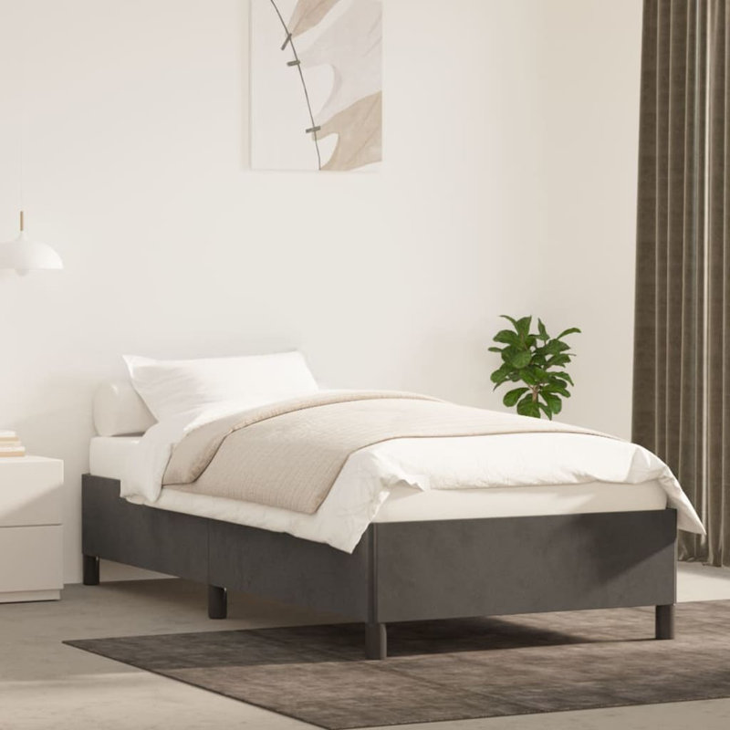 Koltynn Bed, Single (3'), Dark Grey