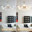 Lustre spoutnik 12 lumières Modren Blossom-120816210-120816172