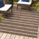 Siegbald Berber Stripe Brown/Beige Indoor/Outdoor Rug