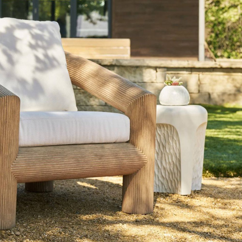 Caper Outdoor Round Side Table