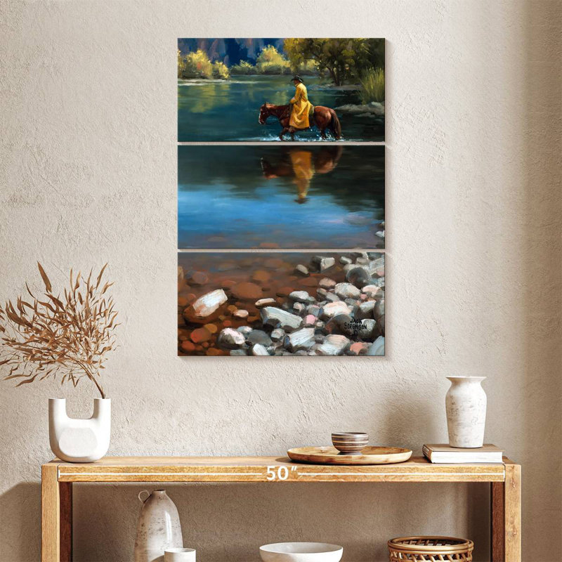 Passage peu profond, 32" H x 20" W