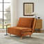 Chaise convertible en polyester Mikell-1721208526