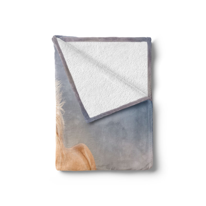 Hand Woven Throw Blanket, 70" x 90"