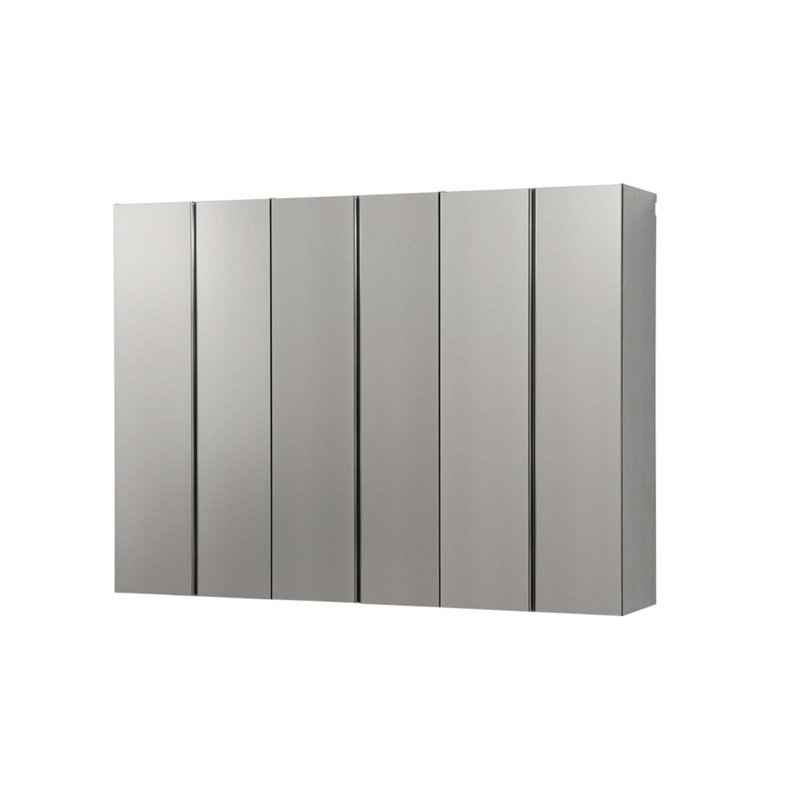 Nova Series X P 72 po H 20 po D Armoire de garage métallique, portes à fermeture en douceur, fixation murale et conception écologique