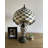 Simonson Tiffany Table Lamp Beige Stained Glass Shade And Base LED Bulbs Included-132211568