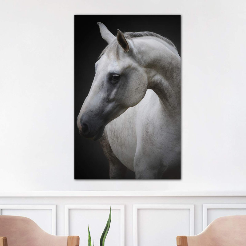 Maggie by Avishai Avivi - Floater Frame Rectangle Print on Canvas, 30.48 cm H x 45.72 cm W, Wrapped Canvas