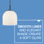 Luminaire suspendu 1 lumière Elsmere-88410803