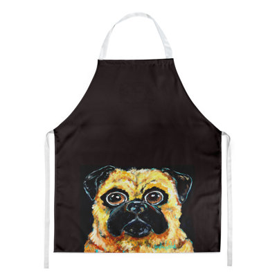 No Pattern Bib Apron