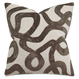 Housse et insert de coussin décoratif Doodle Scroll