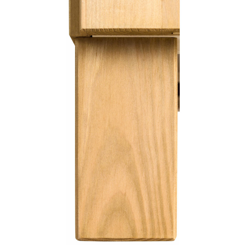 Flintwood 85cm Kitchen Pantry, Stain Wax