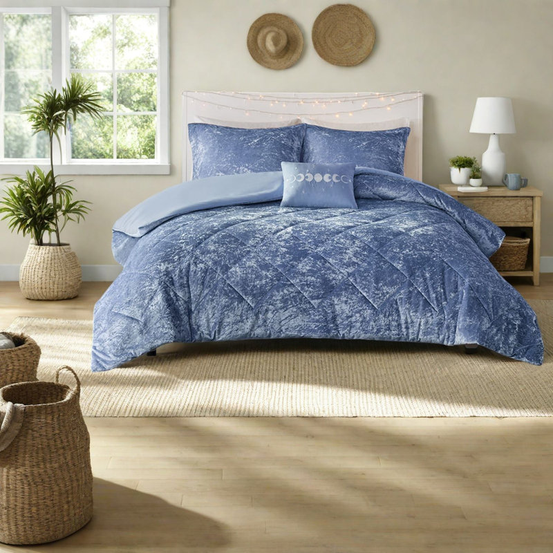 Ensembles de literie en velours luxueux, matériau en polyester, style moderne pour un usage domestique