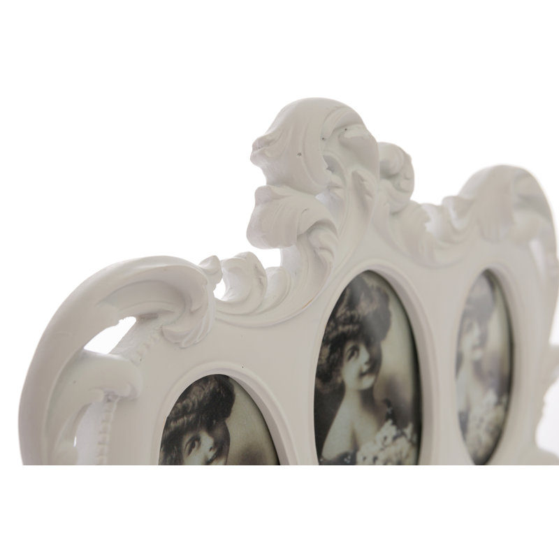 White Bow Design Picture Frame