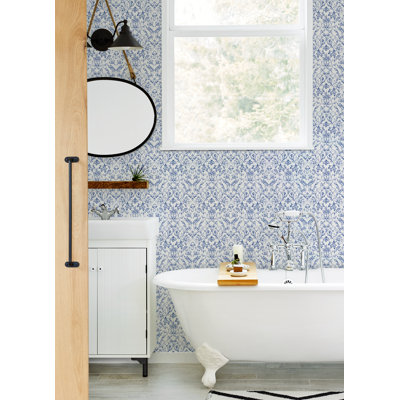 Peel & Stick Damask Roll
