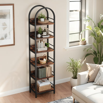 Sturdy Metal Bookcases, Minimalist Industrial Style For Modern Homes