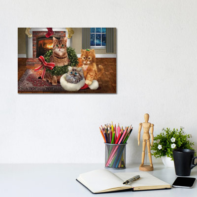 Three's Company 1 Piece Wrapped Canvas Painting
