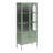 Chloe Tall Metal Display Cabinet with 2 Arched Glass Doors-106273615