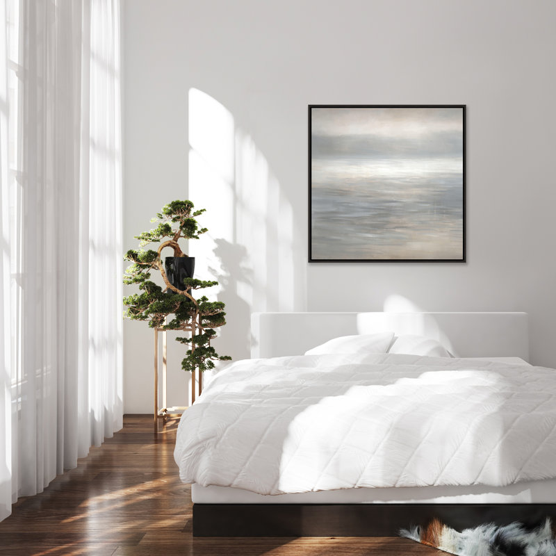 «Beautiful Way I» par D'Alessandro Leon - Peinture encadrée, art mural, Image au gel brossé