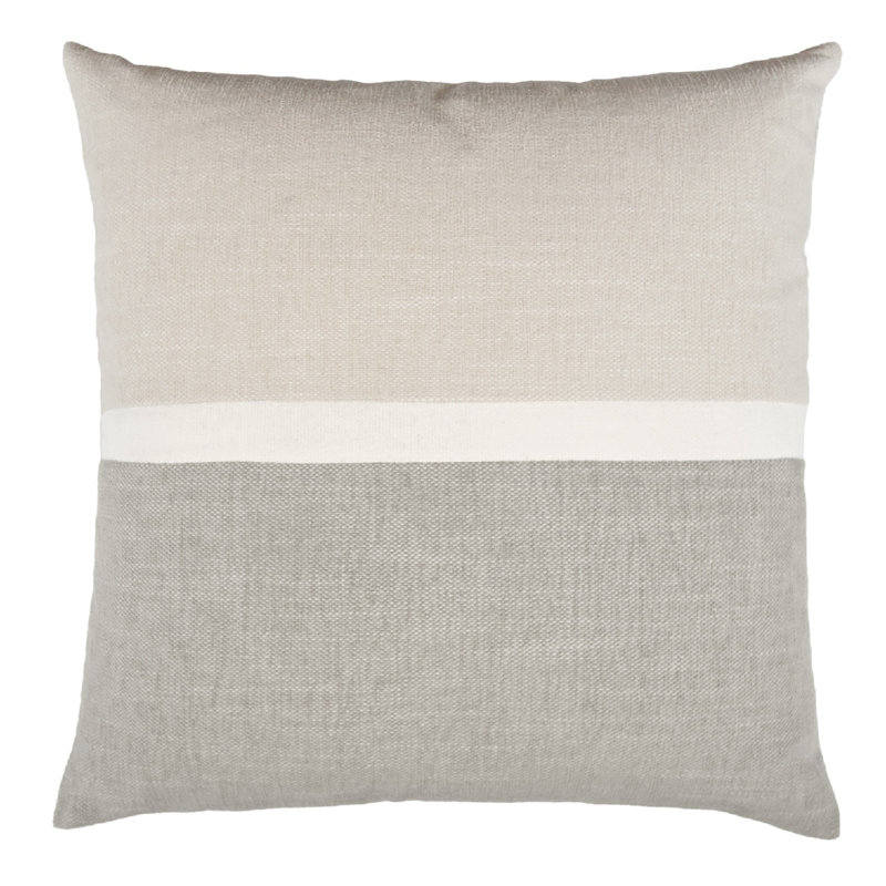 Elements Square Indoor/Outdoor Pillow Cover & Insert, Square 18", Sandbar