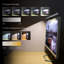 Lampe de bureau noire Anni USB