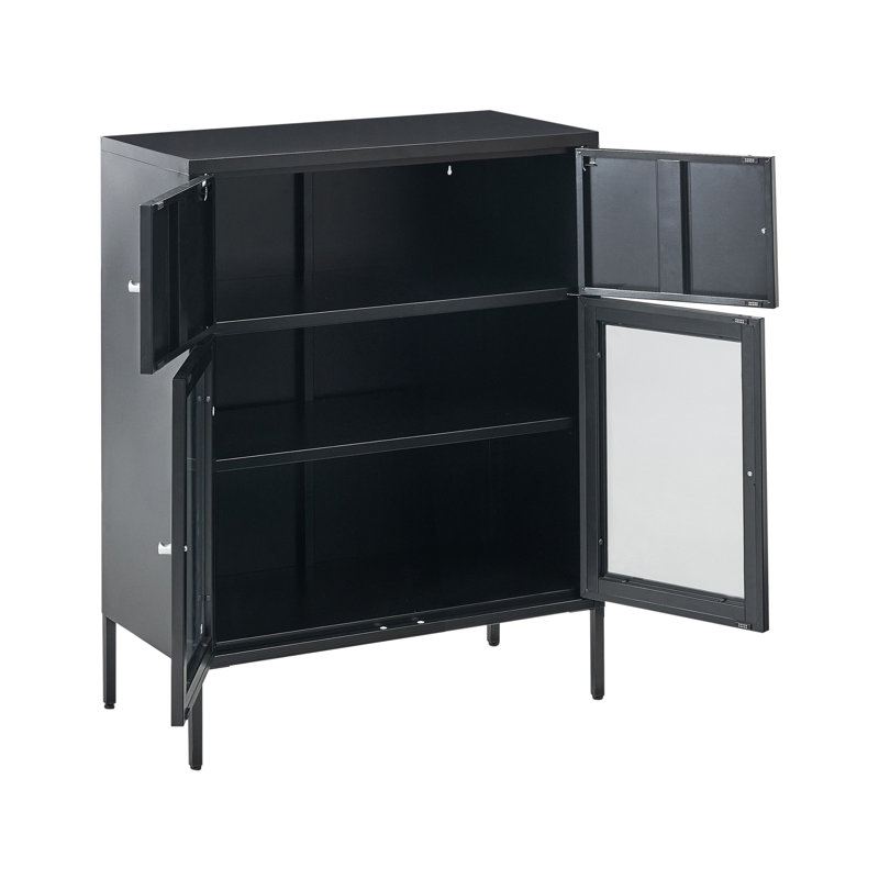 80cm Sideboard, Black
