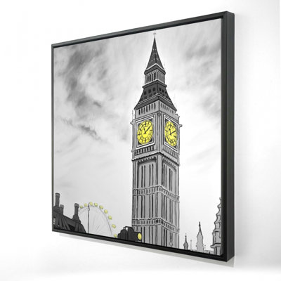 "Contour de Big Ben à Londres"