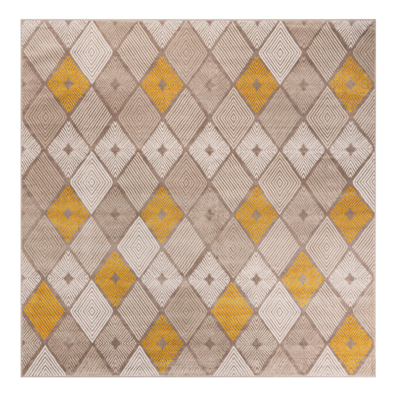 Konya Botkins Rug, Square 7'10"