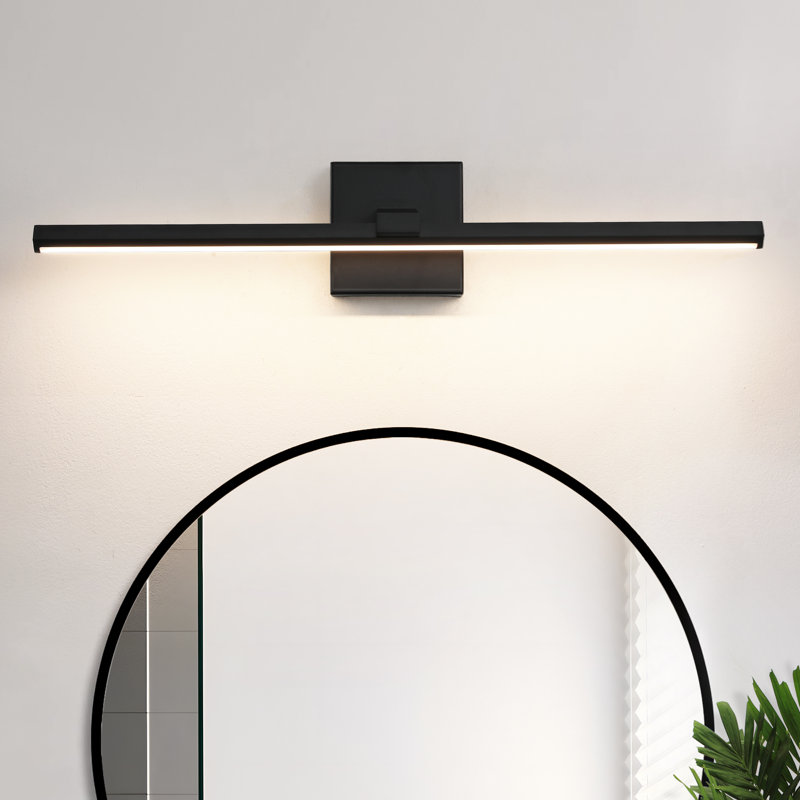 24" Dimmable LED Bath Bar, Matte Black