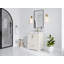 Boston 30 po X P 22 po Meuble-lavabo simple en albâtre-109315722