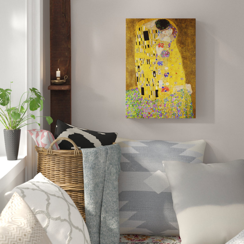 Gustav Klimt - Wrapped Canvas Painting, 100cm H x 70cm W
