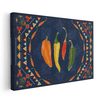 Tex Mex Fiesta I - reproduction d'art sur toile