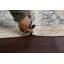 Tapis beige en laine noué à la main de conception unique 1960S 9 pi 6 po x 12 pi 9 po