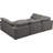 Atis Velvet U-Shaped Sectional Reversible-1041213066