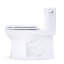TOTO Ultramax One-Piece Elongated 1.28 GPF Universal Height Toilet with CEFIONTECT and SS114 SoftClose Seat, Sedona Beige - MS608114CEFG#12-603282347-603282344