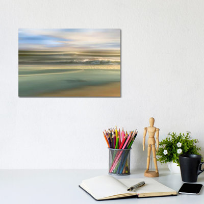 Topaz Light by Mike Calascibetta - Wrapped Canvas Painting