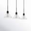 Manoel 3 - Light Kitchen Island Linear Pendant with Glass Accents-2029809203
