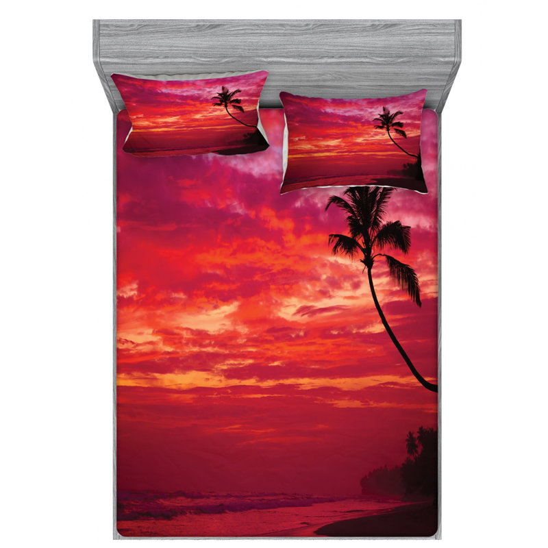 Microfiber Sheet Set, Full Sheet Set with Fitted Sheet