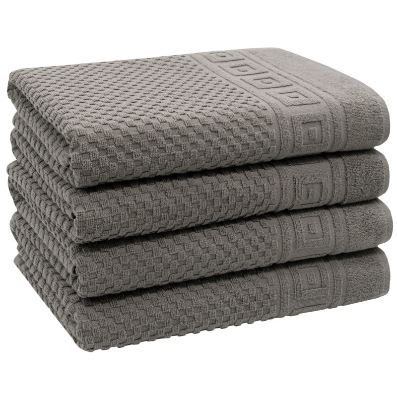 Midweight Bath Towel, Anthracite