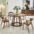 Environmental solid wood dining table-1601411435