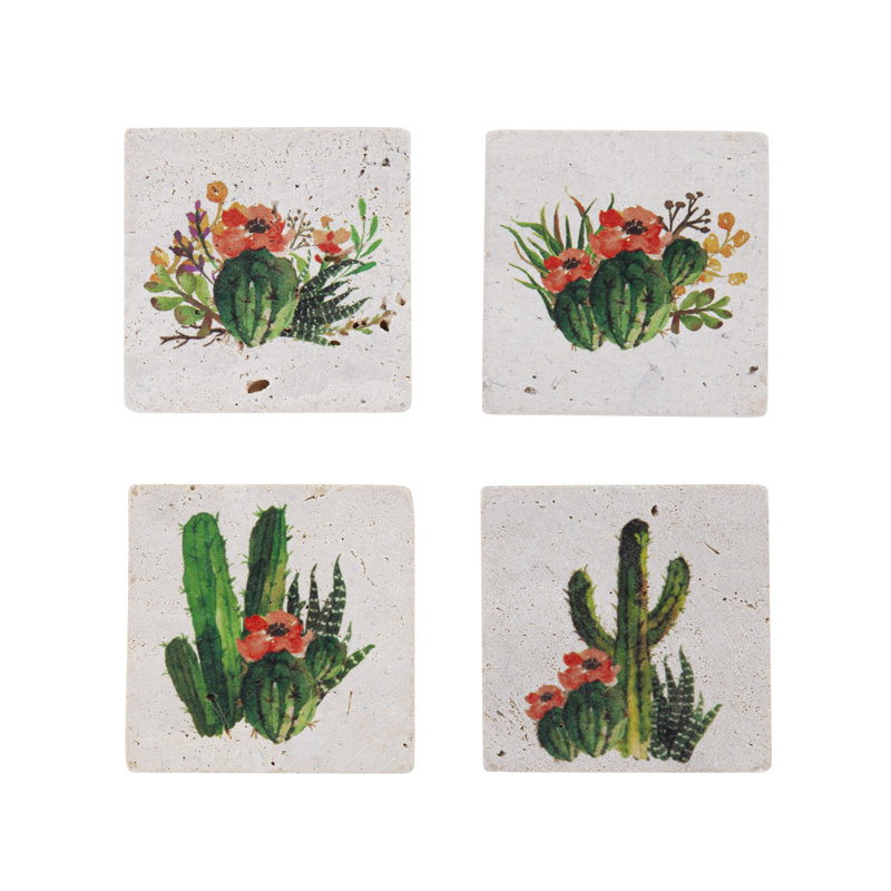 Stoneware Square 1 Piece Coaster