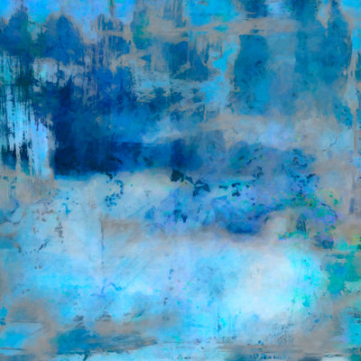 Blue Skies Ahead by Ricki Mountain - Unframed Print on Canvas