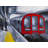 People Waiting Metro Blue Braided Polyester Placemat Decor