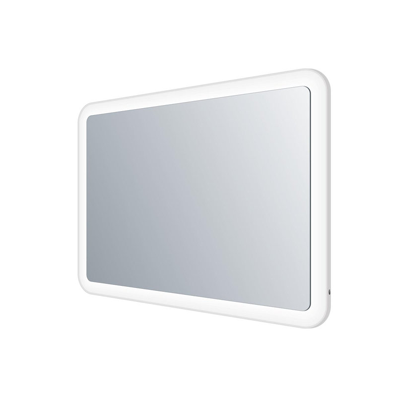 Lorro Flat Wall Vanity Mirror, 60cm H x 80cm W