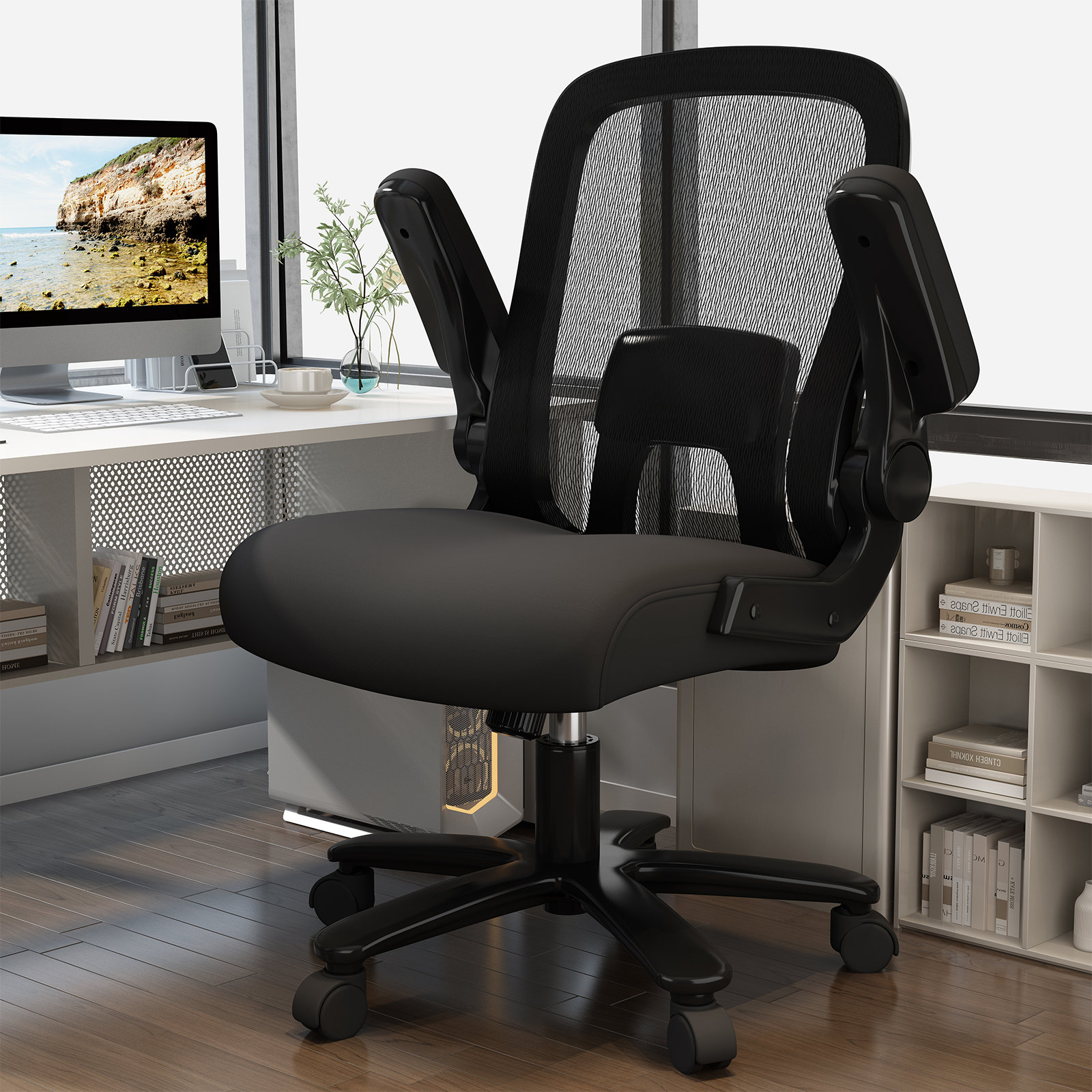 Inbox Zero Koytcho Big and Tall Mesh Office Chair 500lbs Task Chair