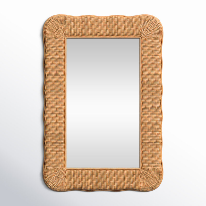 Jacek Rattan Rectangle Mirror