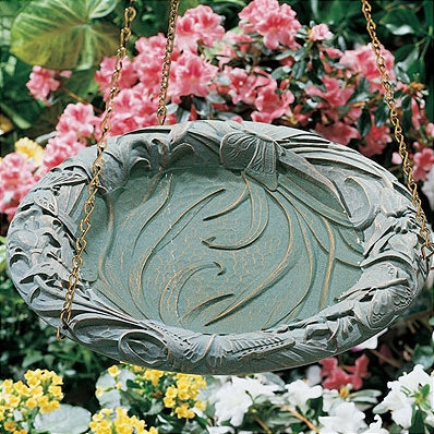 Butterfly Hanging Birdbath