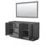Strada 65.25'' Double Bathroom Vanity Base Only-223181823