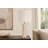 Travertine Elegance Table Lamp - Soft Gold