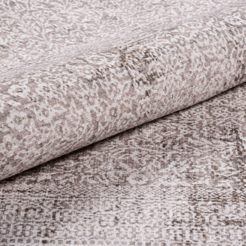 Premium 100% Polyester Area Rug, 6.9 x 10.2 ft | 1850 g/m², 0.2 in Pile Height | Recycled Poly Cotton Underside | Machine Washable at 30°C | Soft, Durable, Eco-Friendly Design for Modern Living Spaces